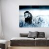 Moderní obraz na zeď – Lion, 140 x 95 cm